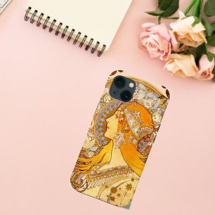 Capas de iphone Mate de Casos Mucha Zodiac