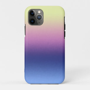 Capas de iphone Mate-Mala Múltipla De Cor Do Ombre