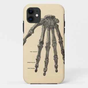 Capas de iphone médicas dos ossos de mão da
