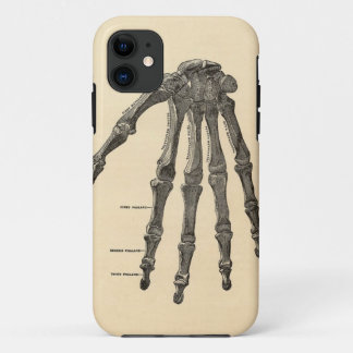 Capas de iphone médicas dos ossos de mão da