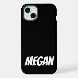 Capas de iphone Mínimas de Nome Personalizado Pers