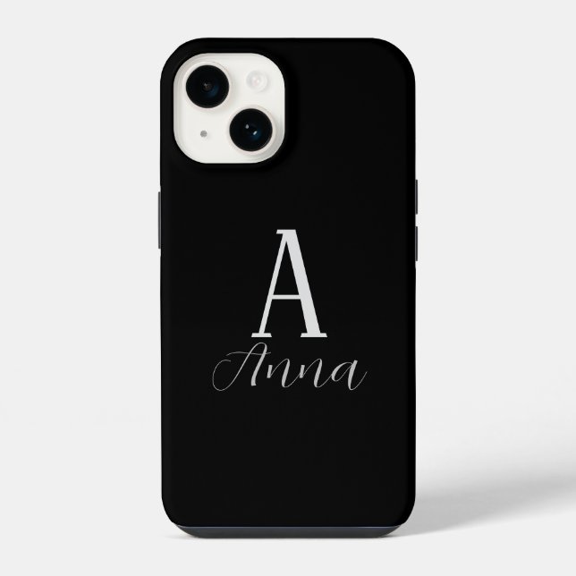 Capas de iphone Monograma Autumn vibe Case-Mate (Verso)