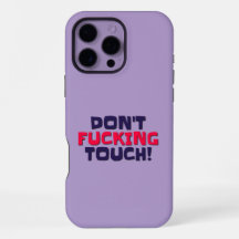 capas de iphone não toquem!