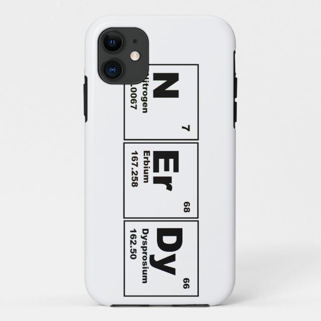 Capas de iphone Nerdy (Verso)