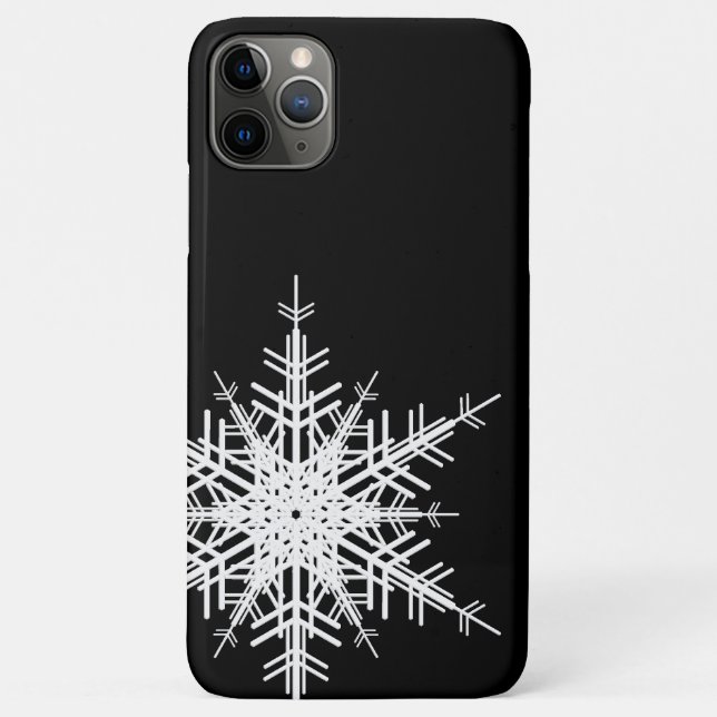 Capas de iphone Neve Preta (Verso)