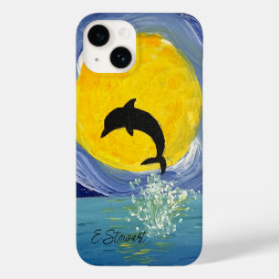 Capas de iphone - Oceano Lua de Golfinho