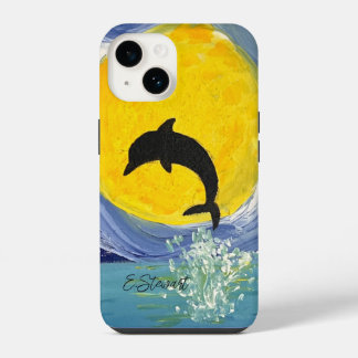 Capas de iphone - Oceano Lua de Golfinho