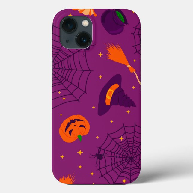 Capas de iphone OtterBox do Mish Mash Halloween (Verso)