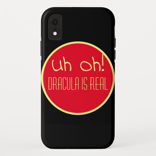 capas de iphone para se a dracula for real (Verso)