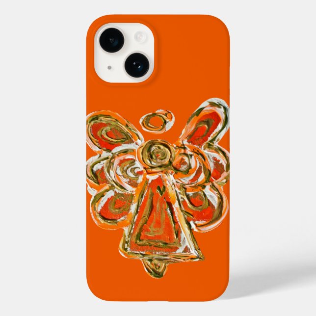 Capas de iphone Personalizada de Arte Angel do Ora (Verso)
