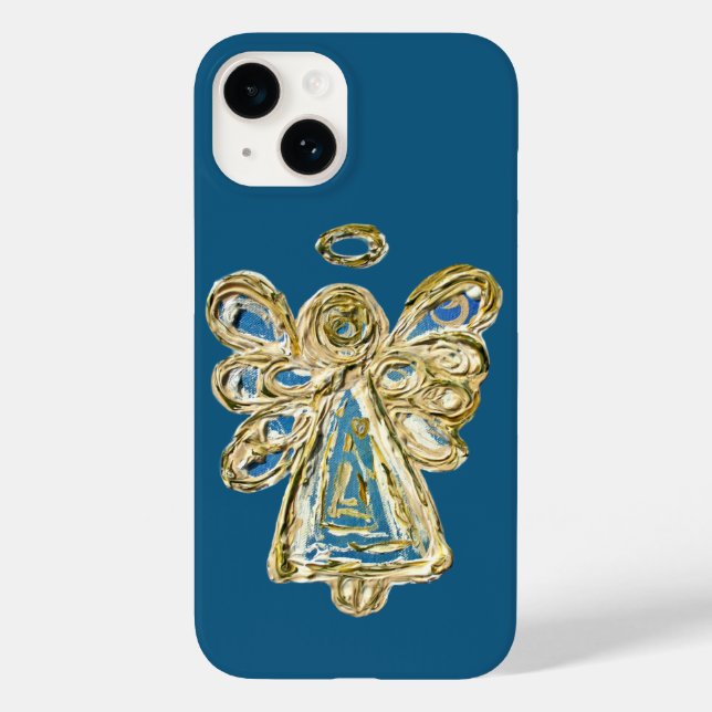 Capas de iphone Personalizada de Arte do Anjo do G (Verso)
