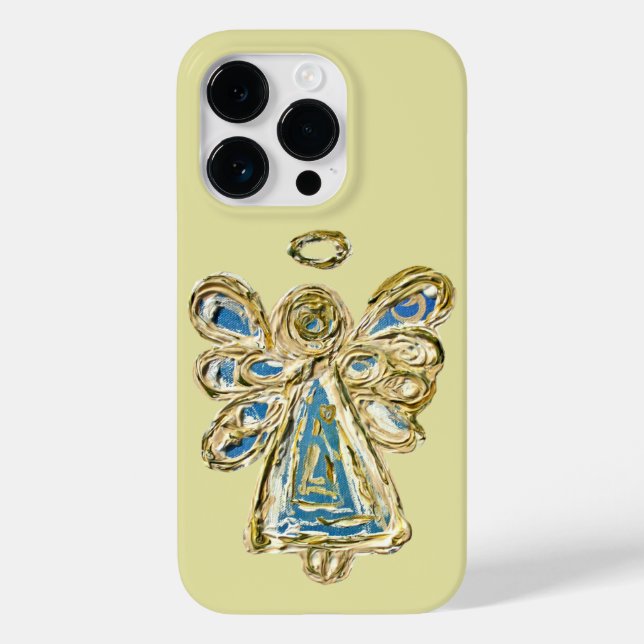 Capas de iphone Personalizada de Arte do Anjo do G (Verso)
