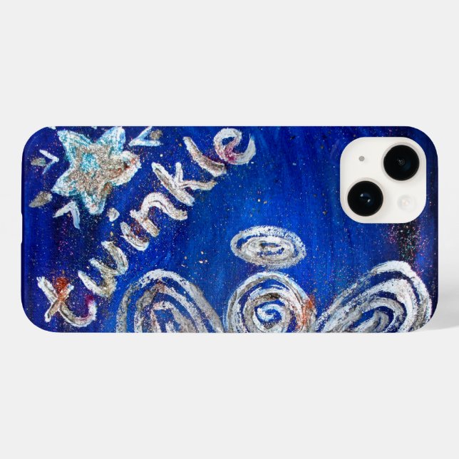 Capas de iphone Personalizada de Arte do Anjo do T (Verso (horizontal))