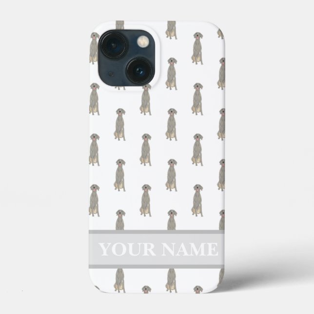 Capas de iphone Personalizada De Cachorro Do Weima (Verso)