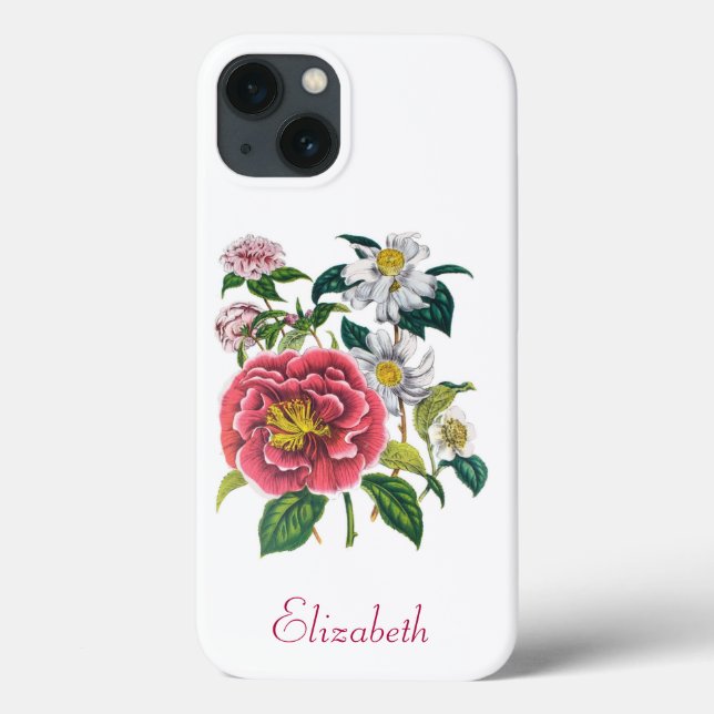 Capas de iphone personalizada de camellias (Verso)