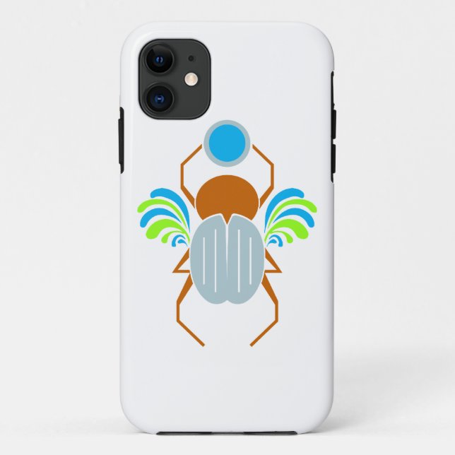 Capas de iphone personalizada de escarab (Verso)