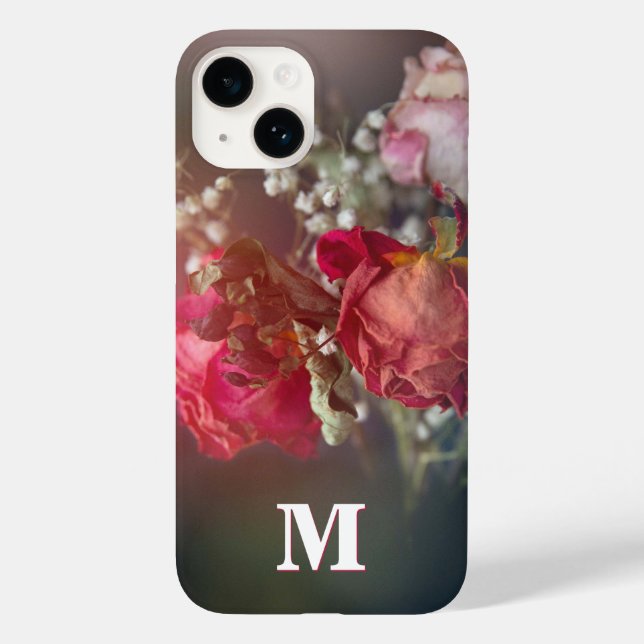 Capas de iphone Personalizada de Flores Secas Mono (Verso)