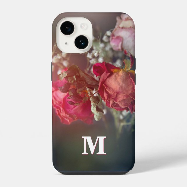 Capas de iphone Personalizada de Flores Secas Mono (Verso)