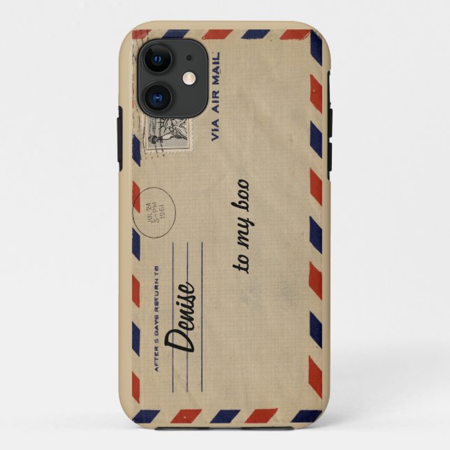 capas de iphone personalizada do envelope de corre (Verso)