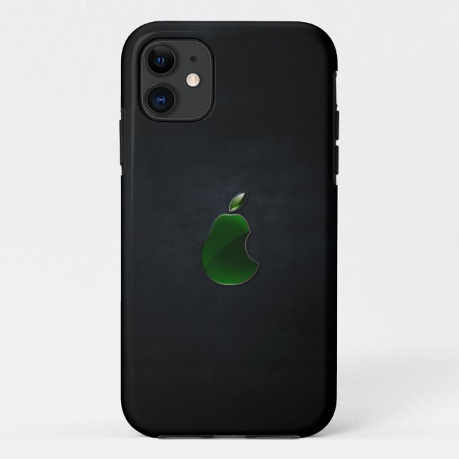 capas de iphone personalizada do logotipo pera (Verso)