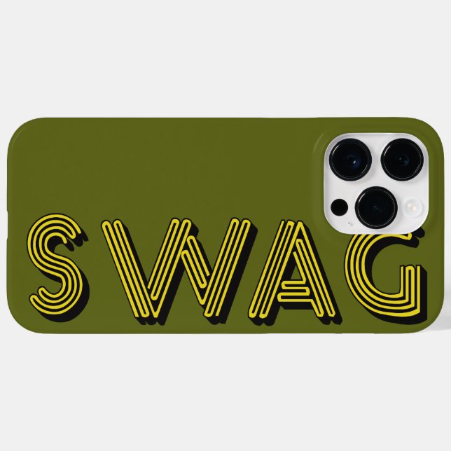 CAPAS DE IPHONE personalizada SWAG (Verso (horizontal))