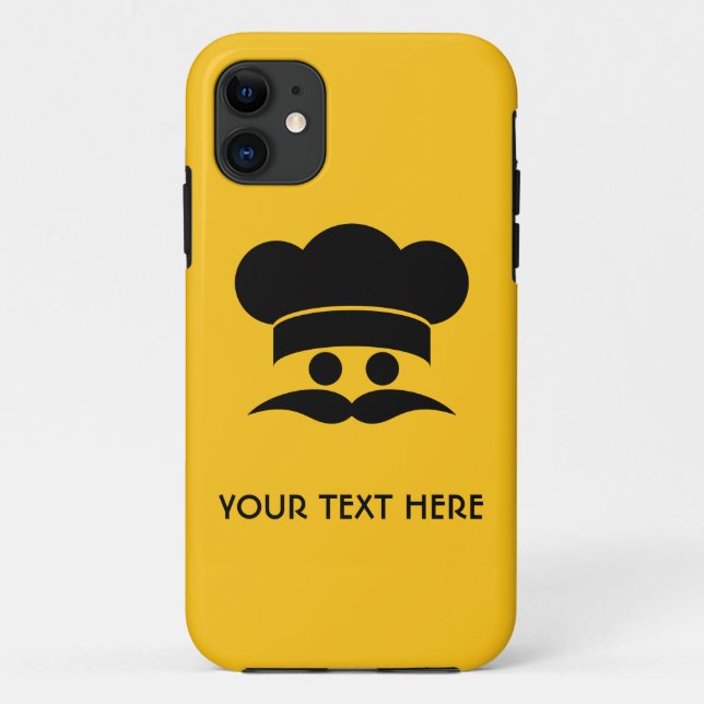 CAPAS DE IPHONE personalizadas CHEF (Verso)