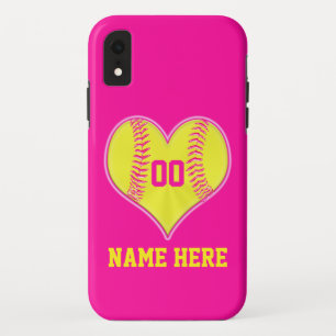 Capas de iphone personalizadas coração do softba