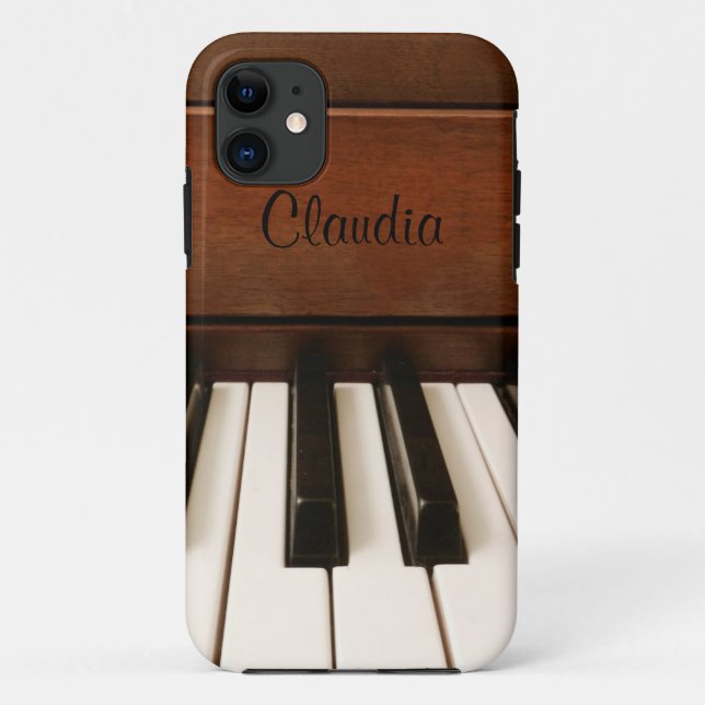 Capas de iphone personalizadas da música do piano (Verso)