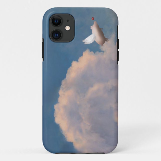 capas de iphone porco voador (Verso)