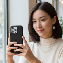 Capas de iphone Preta Personalizada com Personaliz