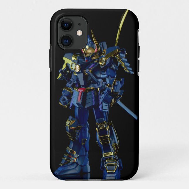 Capas de iphone pretas de Gundam (Verso)