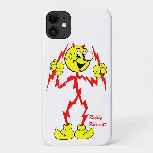 Capas de iphone Reddy Kilowatt Muito Divertida (Verso)