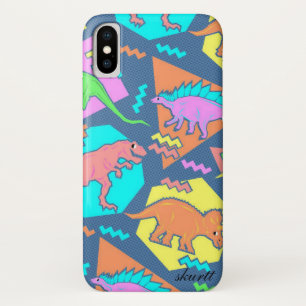 Capas de iphone retros do dinossauro 90s