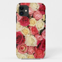 Capas de iphone rosa e Rosas vermelhas