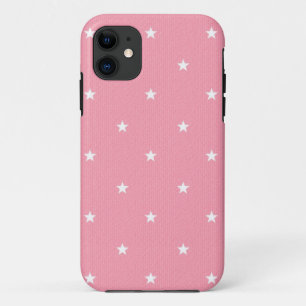 Capas de iphone rosa e White Star