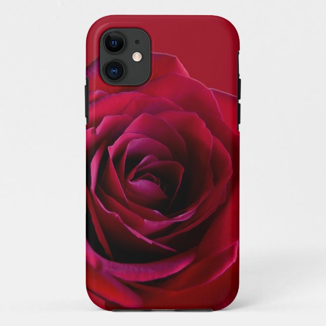 capas de iphone Rosa vermelha iPhone 5 Case Classi (Verso)