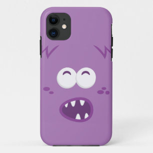 Capas de iphone Roxo Monstro