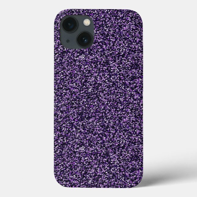 Capas de iphone Roxo Sparkle Case Mate (Verso)