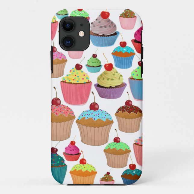 Capas de iphone saborosos dos cupcakes 4 (Verso)