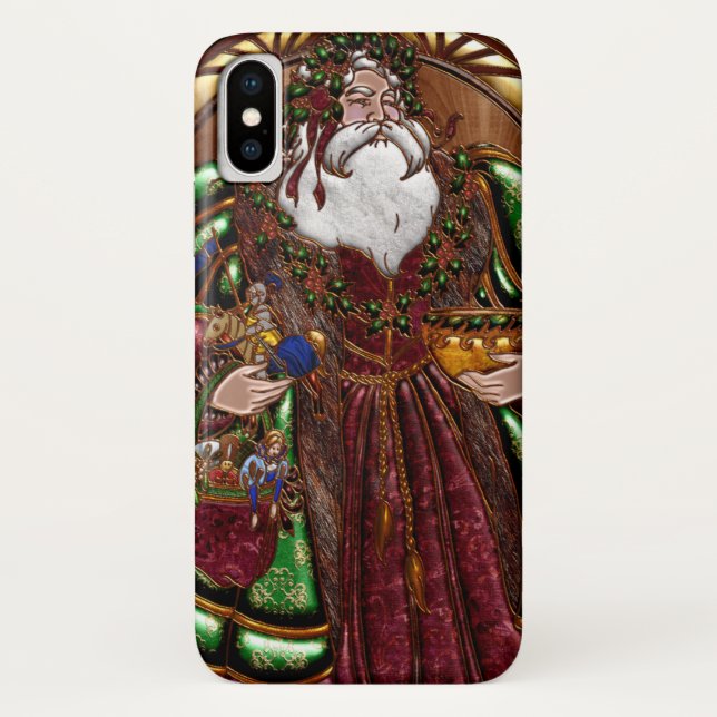 Capas de iphone Santa Claus (Verso)