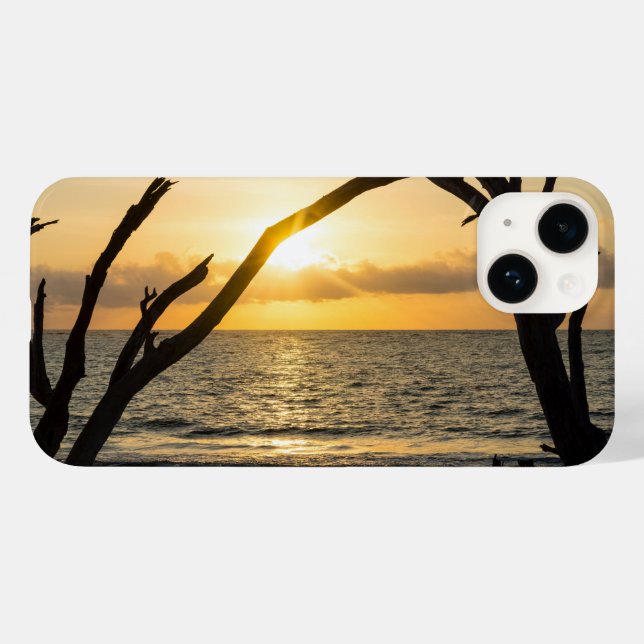 Capas de iphone Silhueta Folly Sunrise (Verso (horizontal))