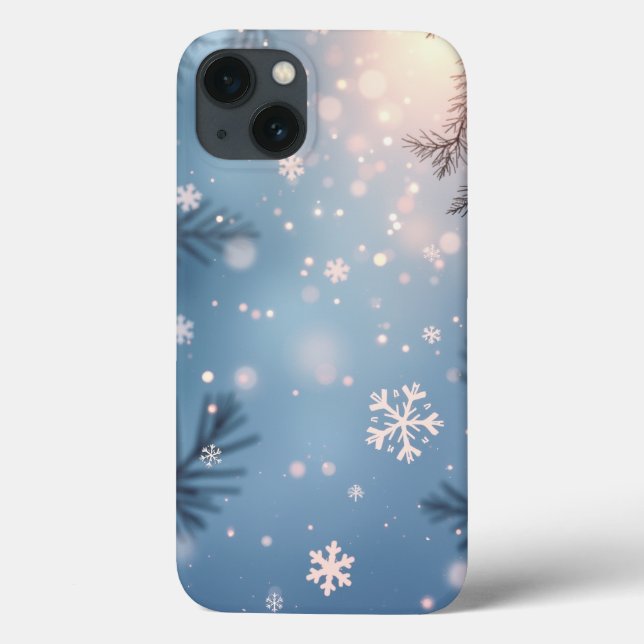 Capas de iphone Sparkle Wonderland Winter (Verso)