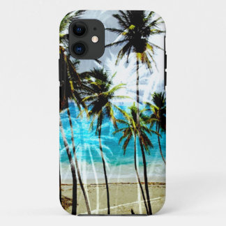Capas de iphone tropicais do costume do oceano da