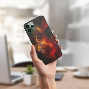 Capas de iphone Vermelhas e Douradas