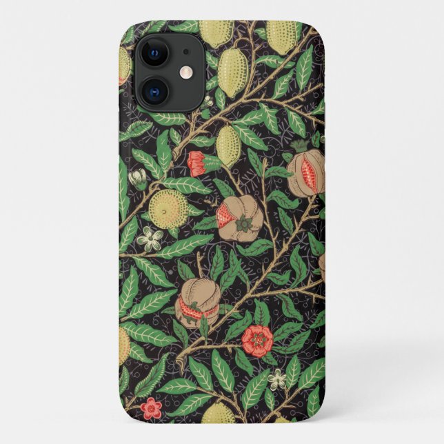 CAPAS DE IPHONE: WILLIAM MORRIS: POMEGRANATOS (Verso)