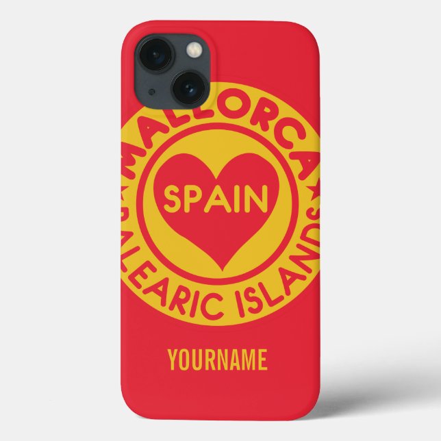 Capas de monograma personalizadas MALLORCA (Verso)
