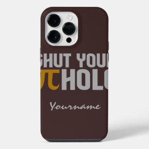 capas de monograma personalizadas "Pie (pi) Hole"