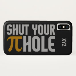 capas de monograma personalizadas "Pie (Pi) Hole"