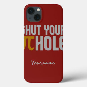 capas de monograma personalizadas "Pie (pi) Hole"