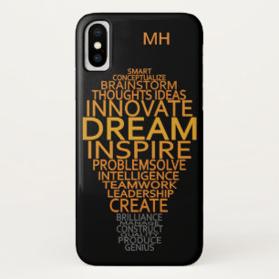 capas de monogramas personalizados da lâmpada Ins